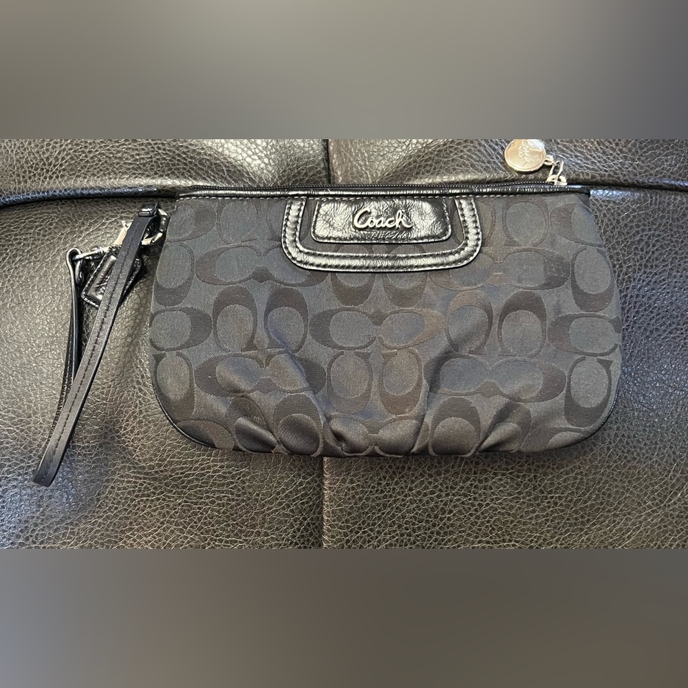 Fabric Coach Clutch
